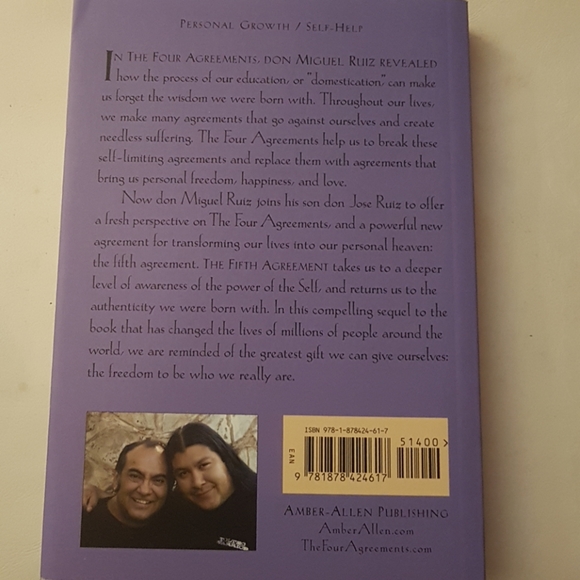 Book The Fifth Agreement - Picture 3 of 3